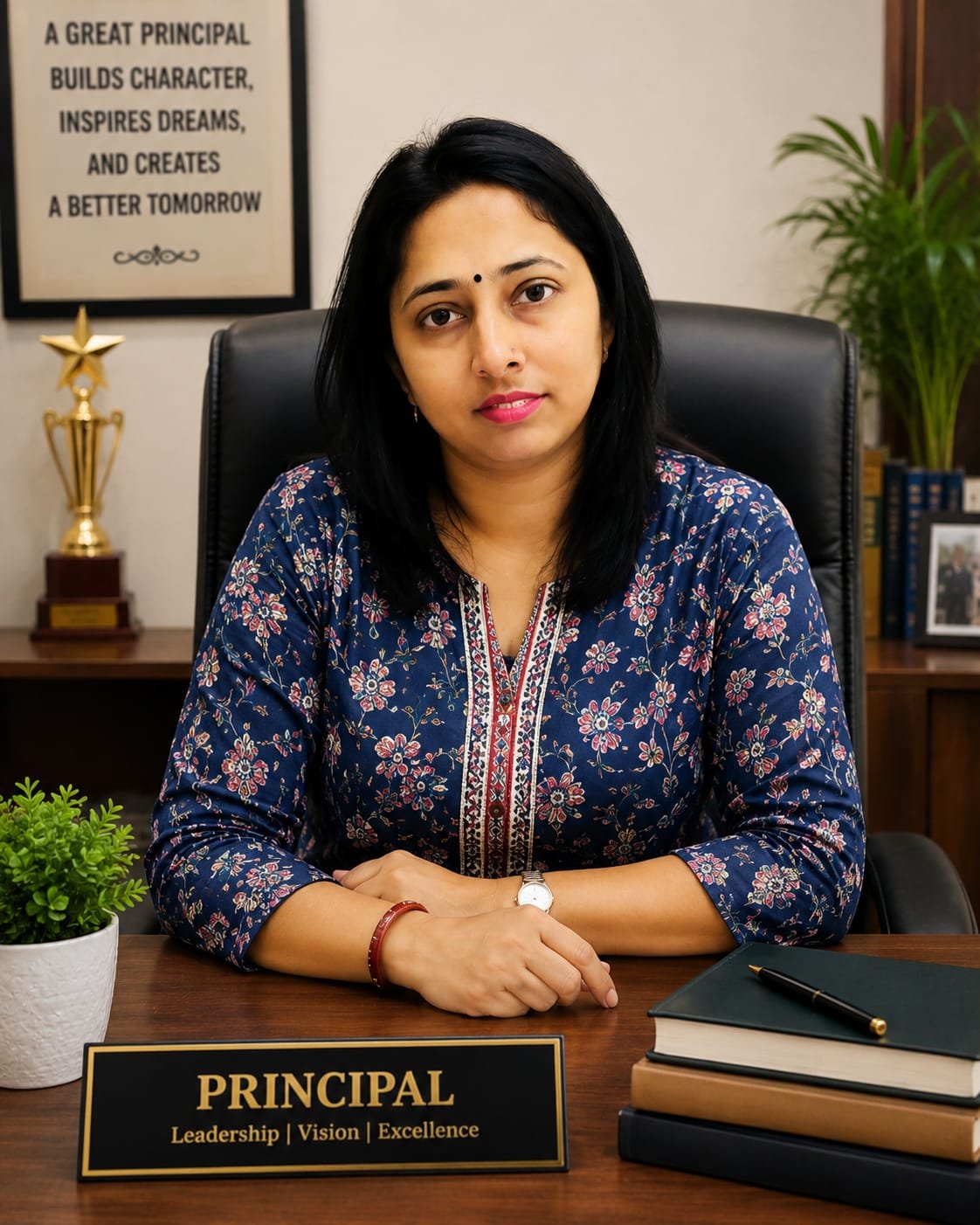 Priyanka Devi, Principal of Shiv Jyoti International Public School Sheetalpur